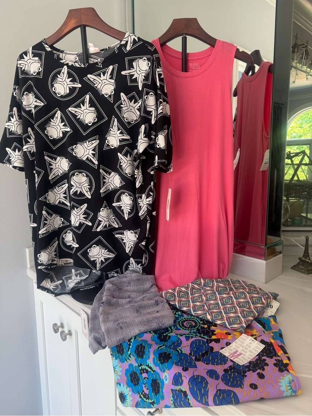 NWT Bundle 3 skirts/ 1 Disney  Kermit Tunic/1 knit dress